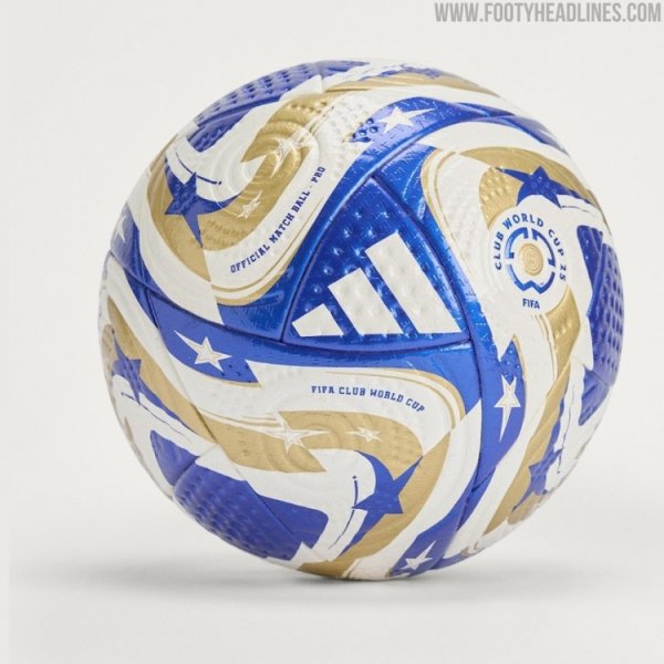 SSR Gold Edition! Adidas releases the & final of the Club World Cup semi-finals with ball: red is replaced with gold